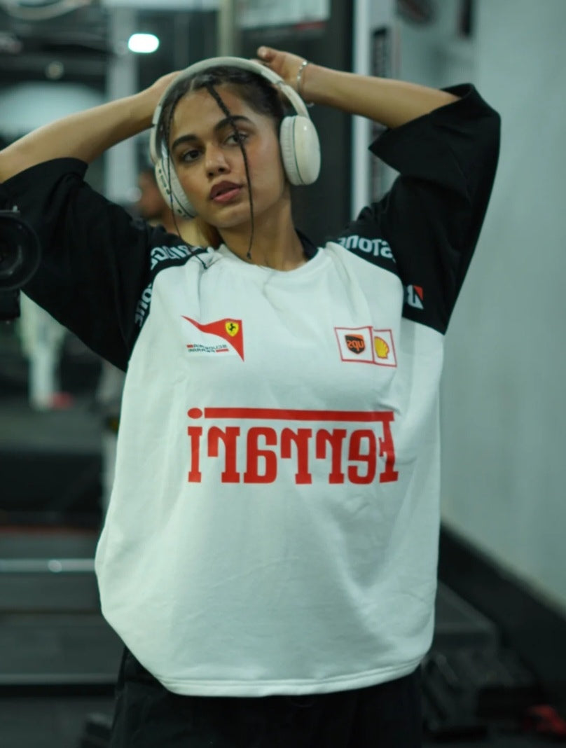 Ferrari F1 Vintage Racing T‑Shirt – Premium Turbo Heritage