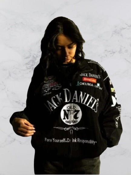 Jack Daniels Black Label Racing Jacket –Exowear