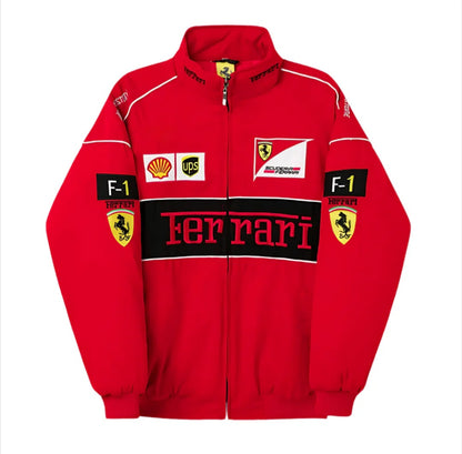 Ferrari racing jacket in red