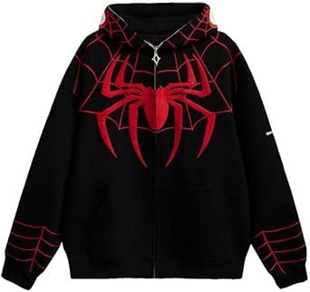 Spider-Man  Hoodies | Oversized Fit | Matching Zip-Up Design