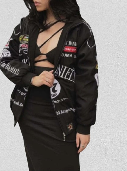Jack Daniels Black Label Racing Jacket –Exowear