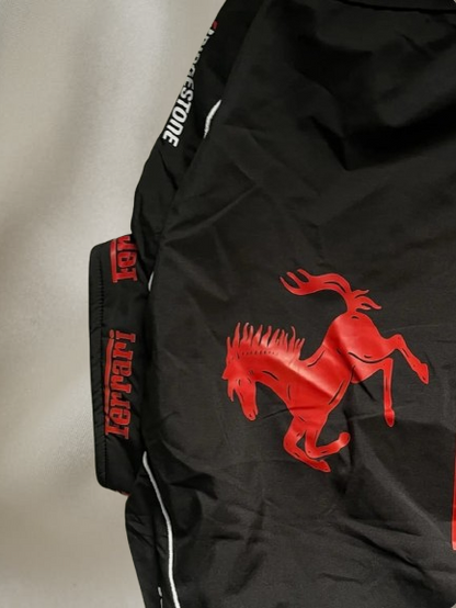 Black Farrari F1 Unisex Racing Jacket by Exowear