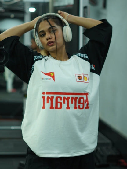 Ferrari F1 Vintage Racing T‑Shirt – Premium Turbo Heritage