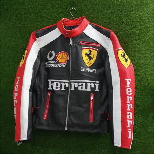 Premium Leather jacket by Tri-Colors by Exowear