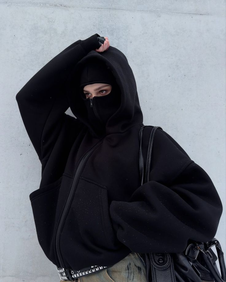 Black Lava Hoodie winter-Exowear